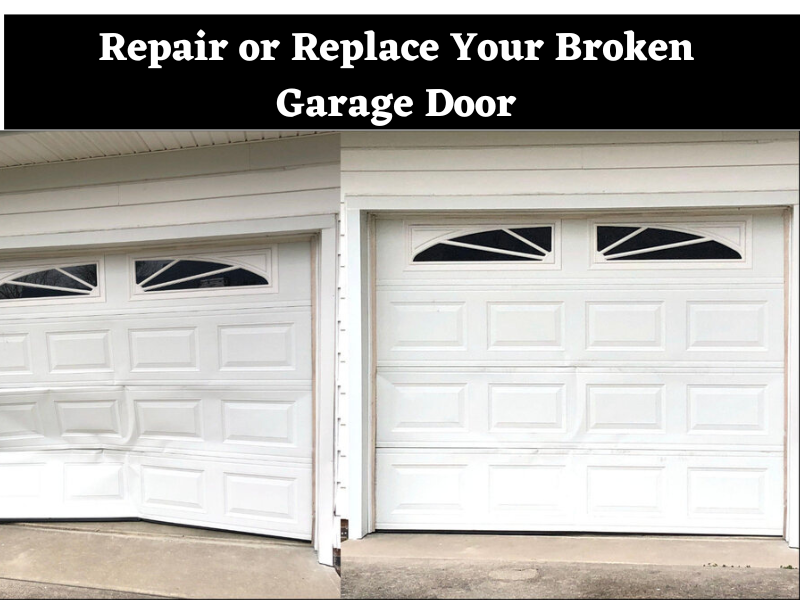 Should You Repair or Replace Your Broken Garage Door