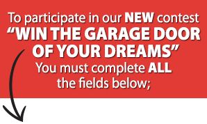 WIN-small Yellow Pages Promotion "Win the garage door of your dreams" - Door Doctor