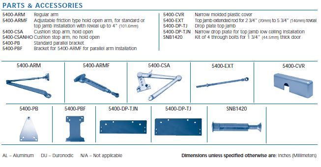 Commercial Door Diagram - What are the Parts of a Door? LaForce