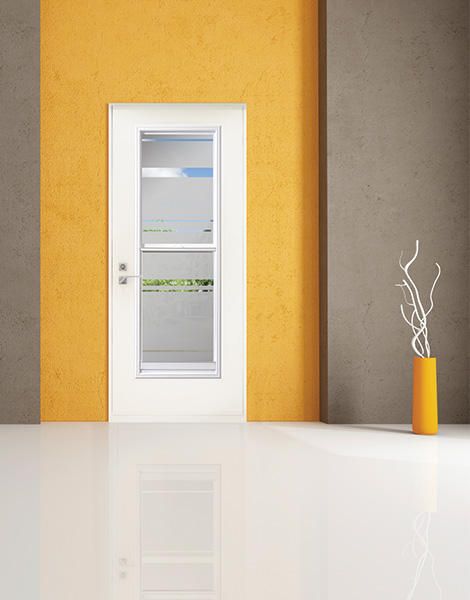 Porte d&amp;#039;acier unie Optika
