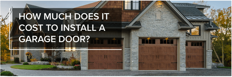 Garage Door Cost for Installation - Garage Door1