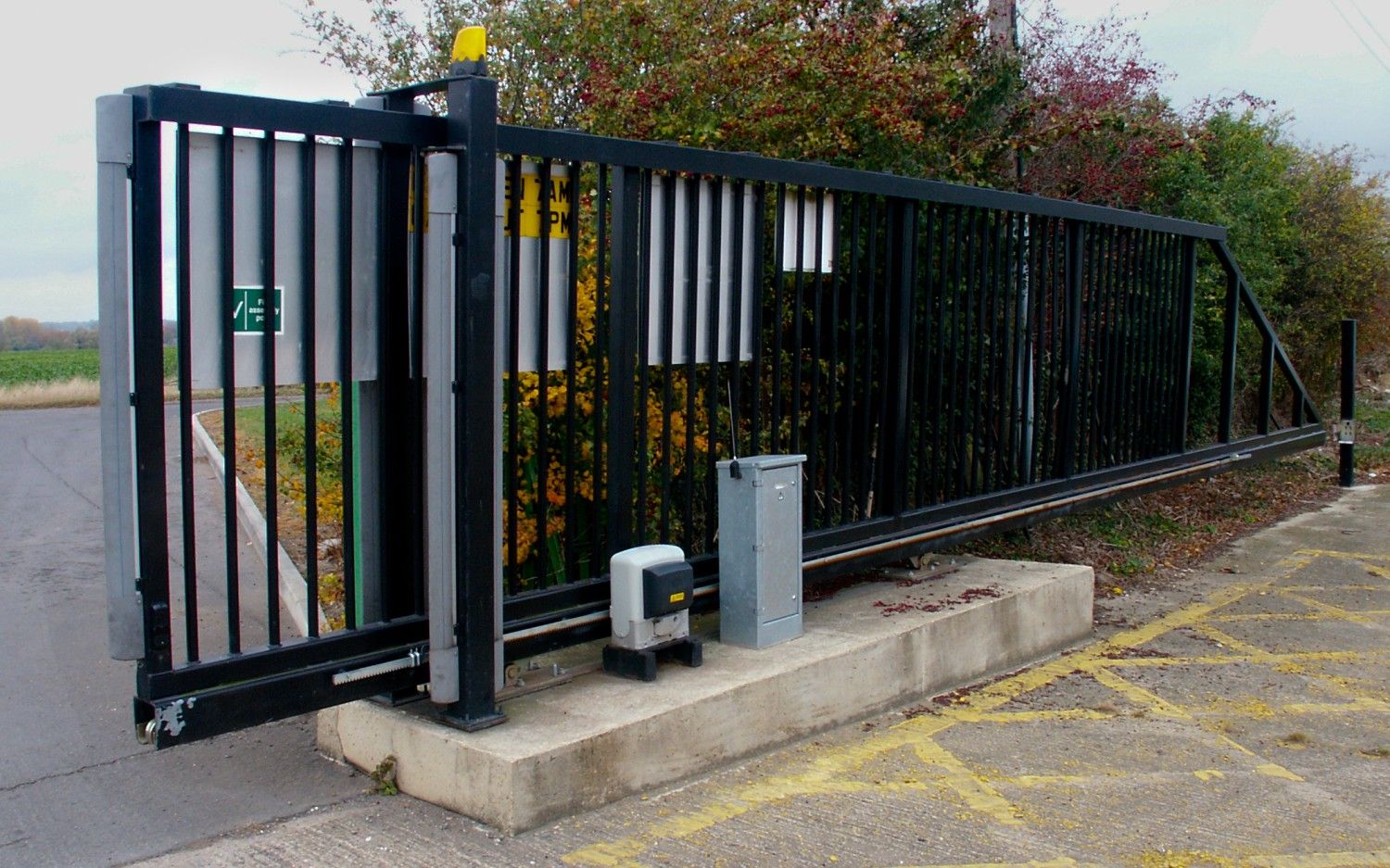 sliding-gate7 8 Helpful Tips for Taking Electric Garage Door Measurements & Installation